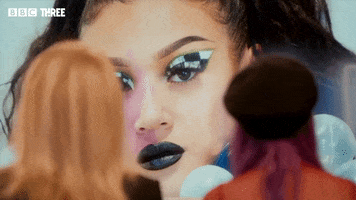 Make-Up Reaction GIF by BBC Three