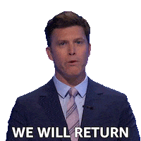Colin Jost Sticker by Jeopardy!