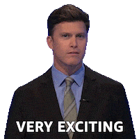 Colin Jost Sticker by Jeopardy!