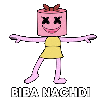 mello biba Sticker by JioSaavn