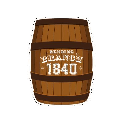 bendingbranch whiskey bourbon texasbourbon bendingbranch Sticker