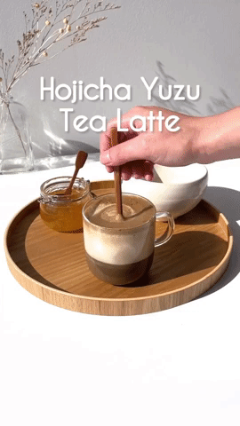 Hojicha Yuzu Tea Latte