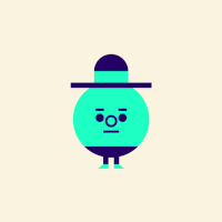 hat bounce GIF
