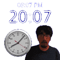 Twenty Seven 8Pm Sticker