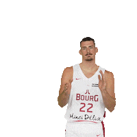 Basketball Alexandre Chassang Sticker by JL Bourg