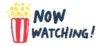 netflix popcorn Sticker by byputy