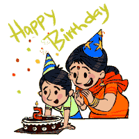 Happy Birthday Party Sticker by Afternoon films