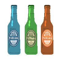 Beer Bottle Sticker by Biera Paolina