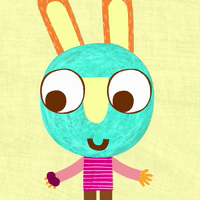 olobobtop fun animation tv pink GIF