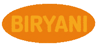 Chicken Biryani Rice Sticker by Sonamm