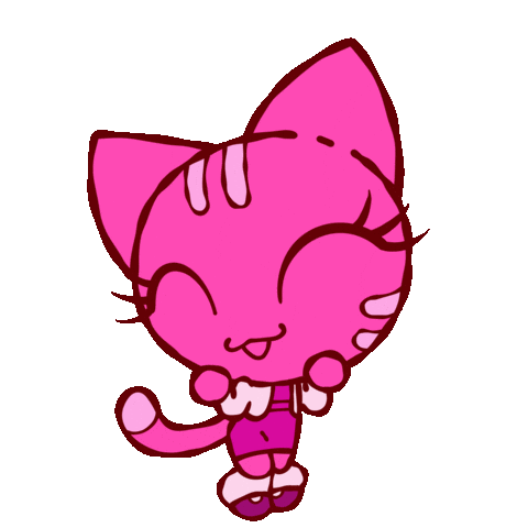 EggbugStudio giphyupload dance cat kawaii Sticker