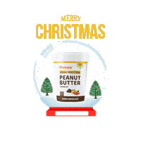 Christmas Protein Sticker by Pintola Peanut Butter