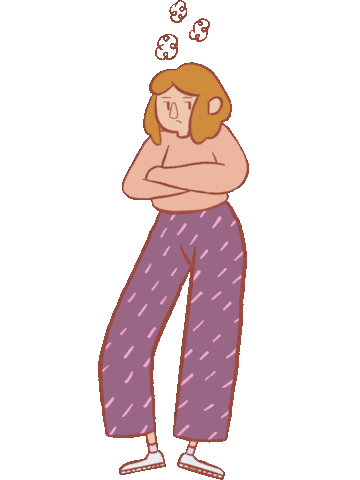 Morph-ee giphyupload women bored pastel Sticker