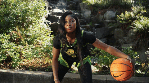 Womens Basketball Oregon GIF by GoDucks