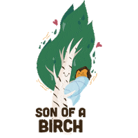 Chaga Sticker by birchmoon