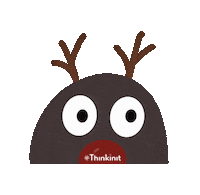 Christmas Reno Sticker by THINKINIT