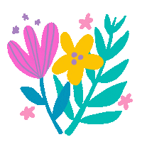 Flower Sticker by jecamartinez
