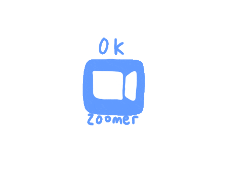 jolwjy giphyupload ok quarantine zoom Sticker