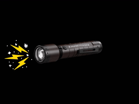 Ledlenser giphygifmaker giphyattribution light flashlight GIF
