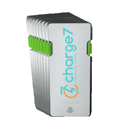 chargesevenpowerbanks giphygifmaker charge7 Sticker