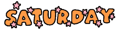 Saturday Morning Sticker by Poppy Deyes