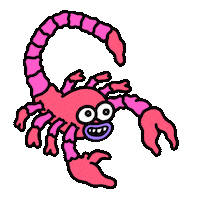 Scorpio Sticker by Russell Taysom