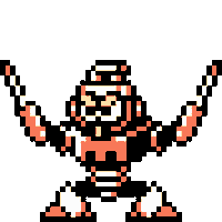 8 Bit Pixel Sticker