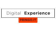 Digital Experience Lettering Sticker by Pringo Group