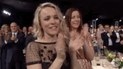 TNTDrama clapping rachel mcadams tnt award show GIF