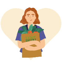 Tazedirekt yemek organik alisveris lezzetli Sticker