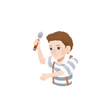 ferdinanfiv boy delicious banana avocado Sticker