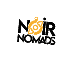 Noir Voyage Sticker by NoirNomads