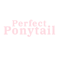 Ponytail Extensions Sticker by luxuryforprincess