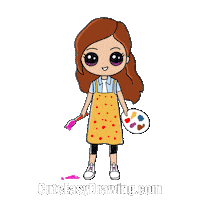 CuteEasyDrawings art life art time animation art kawaii art Sticker