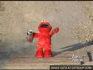 Explosion Elmo GIF