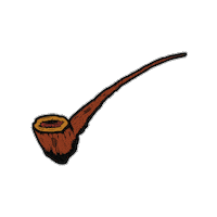 DEBUFFEL weed smoking lotr bvb Sticker