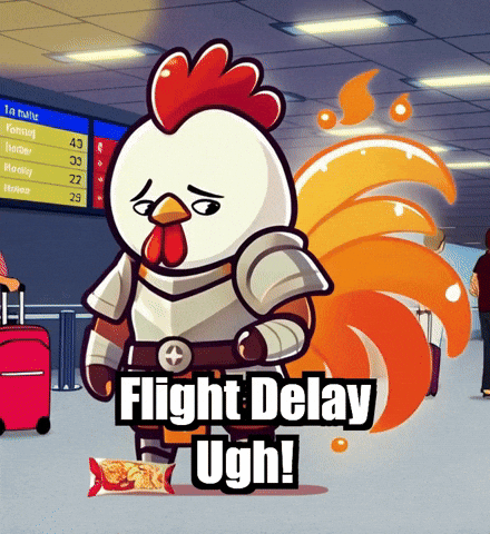 Travel Airport GIF by Zorooster