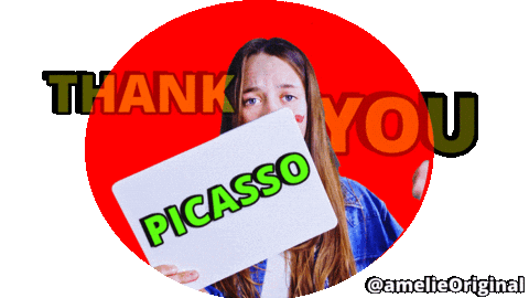 Amelie Picasso Sticker by amelie