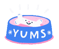 Hungry Food Sticker by candice