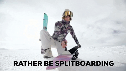 Rather Be Ski GIF by Eivy - Unbored Onboard