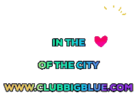 Bigblue Sticker by Club Big Blue Suite Hotel
