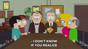 randy marsh talking GIF by South Park 