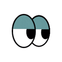 Eyes Waiting Sticker