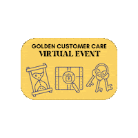 Event Care Sticker by Golden Hippo