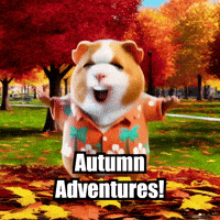 Fall Autumn GIF by Guinea Gambino