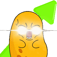 Sky Going Up Sticker by lilpotates