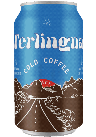 TerlinguaCoffee coffee texas caffeine austin Sticker