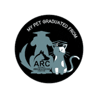 Cat Dog Sticker by Animal Rehabilitation Center