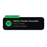 Now Streaming New Music Sticker by NikhiL Keolan Gounden