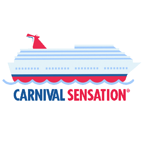 Out Of Office Love Sticker by Carnival Cruise Line